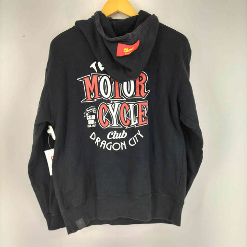 TEMMYE 両面プリントプルオーバーパーカー メンズ JPN:L