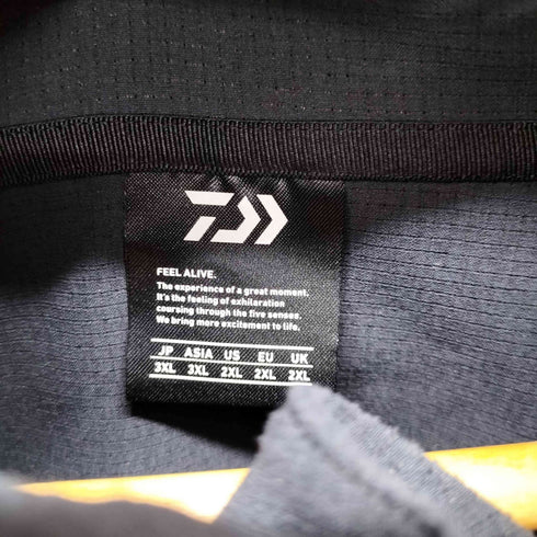 ダイワ DAIWA ビッグシルエット ロングスリーブ メッシュパーカ メンズ 3XL