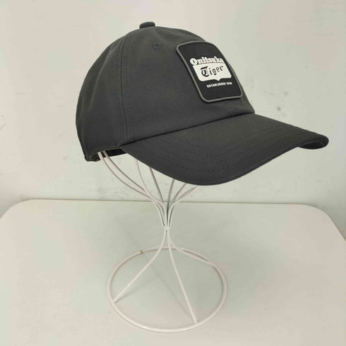 オニツカタイガー ONITSUKA TIGER フロントロゴ ベースボールキャップ メンズ OS