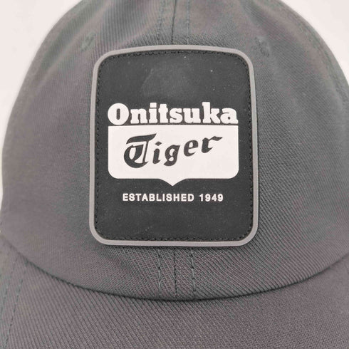 オニツカタイガー ONITSUKA TIGER フロントロゴ ベースボールキャップ メンズ OS