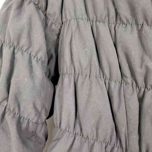 バーバリーブルーレーベル BURBERRY BLUE LABEL ラクーンファー 裏地チェック フーデッドダウンコート レディース EUR:38