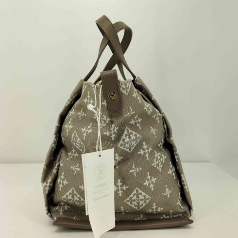 ラシット russet 三層トートバッグ M ジャガード レディース