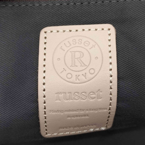 ラシット russet 三層トートバッグ M ジャガード レディース