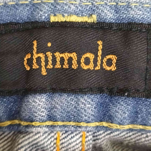 チマラ chimala ジップフライデニムパンツ レディース 26inch