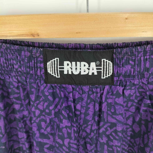 RUBA 90S USA製 総柄 イージーパンツ メンズ import:M