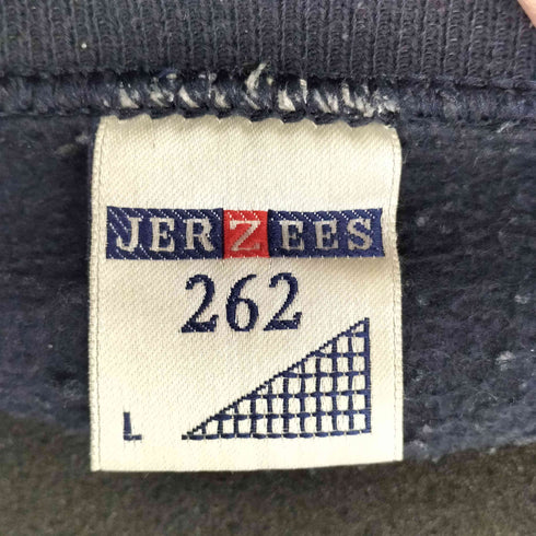 ジャージーズ JERZEES 90-00s 企業ロゴ刺繍 スウェット メンズ import:L