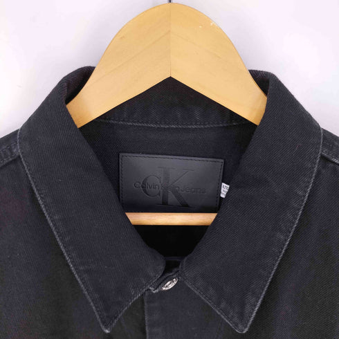 カルバンクライン CALVIN KLEIN 90S クラッシック ブラック トラッカージャケット メンズ import:XL