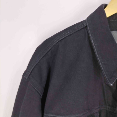 カルバンクライン CALVIN KLEIN 90S クラッシック ブラック トラッカージャケット メンズ import:XL