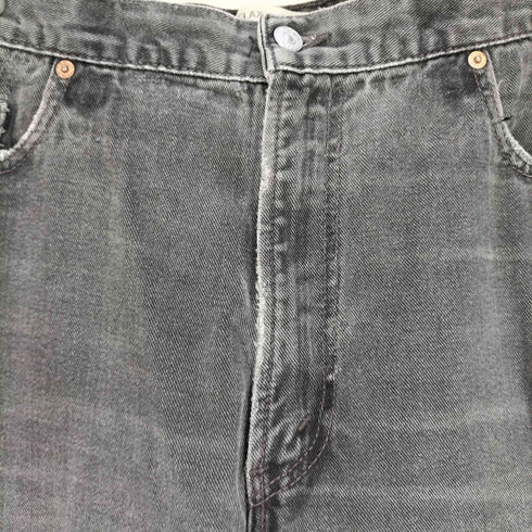リーバイス Levis 00S USA製 550 RELAXED FIT 後染めブラックデニム メンズ W38/L29