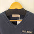 アヴィレックス AVIREX ARMY HARD WASH Vネック ニット メンズ JPN:L