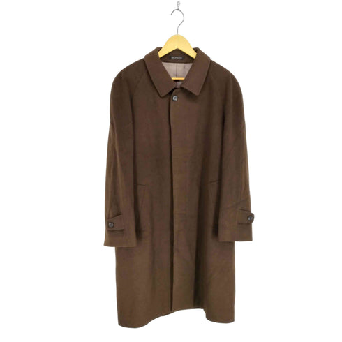 Wilkes Basbfora CASHMIRE HALF カシミヤ混比翼ステンカラーコート メンズ 175