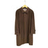 Wilkes Basbfora CASHMIRE HALF カシミヤ混比翼ステンカラーコート メンズ 175