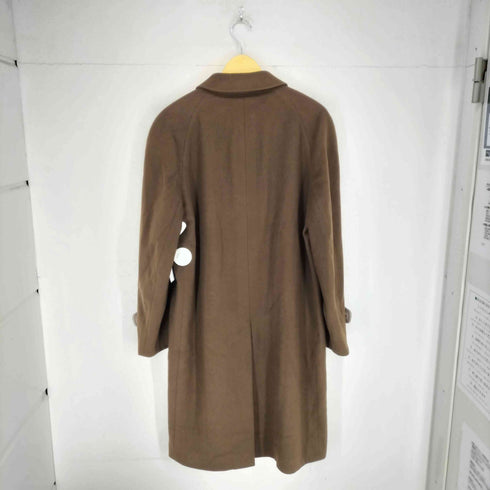 Wilkes Basbfora CASHMIRE HALF カシミヤ混比翼ステンカラーコート メンズ 175