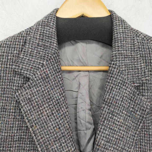 ハリスツイード Harris Tweed USA製 ツイードテーラードジャケット メンズ US:40