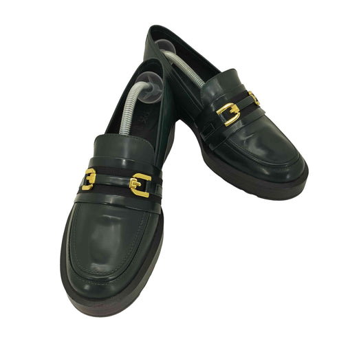 ジェオックス GEOX RESPIRA D Kenly C バックル ローファー レディース JPN:39