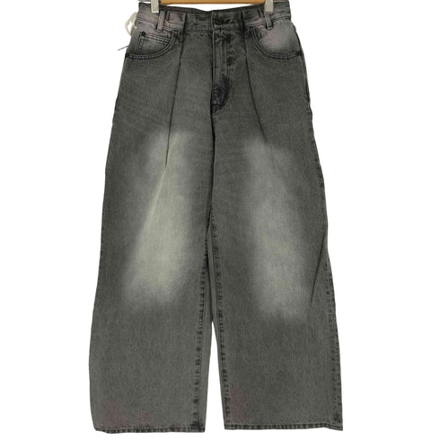 ジーナシス JEANASIS タックデニムワイドパンツ レディース JPN:S