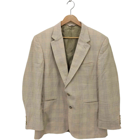 オークトン OAKTON シルク混テーラードジャケット メンズ JPN:44