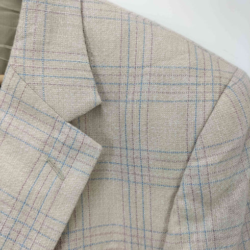 オークトン OAKTON シルク混テーラードジャケット メンズ JPN:44