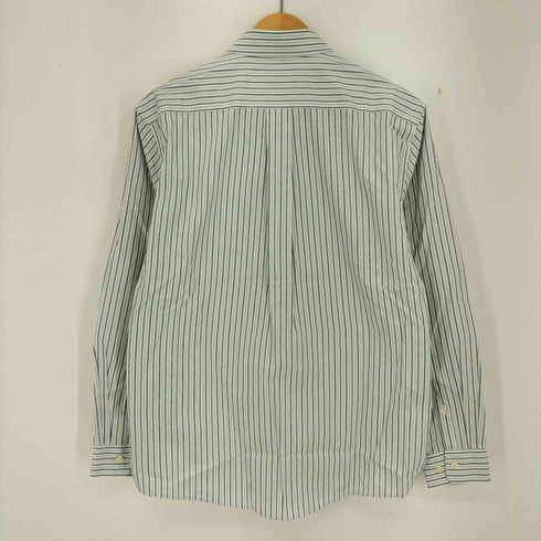 エディーバウアー Eddie Bauer WRINKLE RESISTANT ストライプ ボタンダウンシャツ メンズ import:S