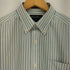 エディーバウアー Eddie Bauer WRINKLE RESISTANT ストライプ ボタンダウンシャツ メンズ import:S