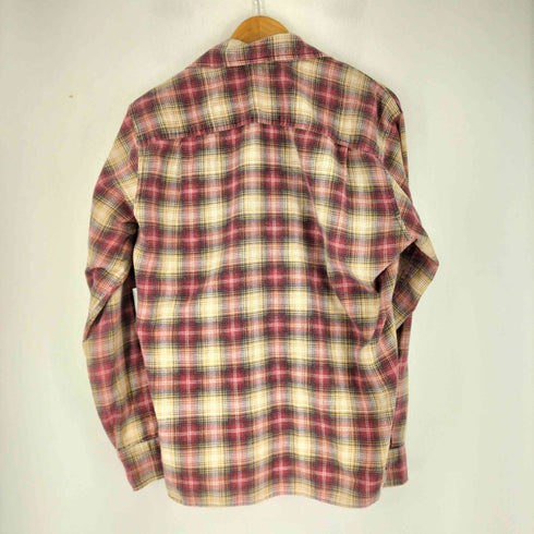 60S オンブレチェック L/S 開襟シャツ メンズ