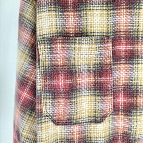 60S オンブレチェック L/S 開襟シャツ メンズ