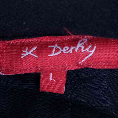 Rene Derhy 刺繍 スタンドカラーコート レディース import:L