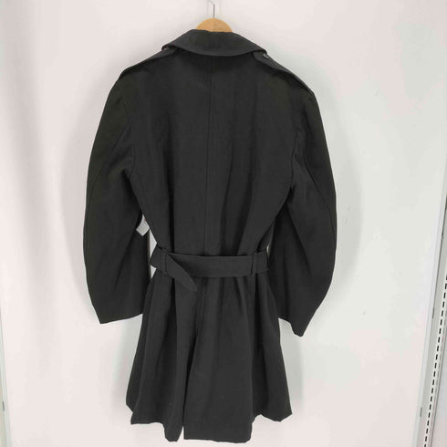 ユーエスネイビー U.S.NAVY NAVAL CLOTHING DEPOT 50s ダブルブレストトレンチコート メンズ