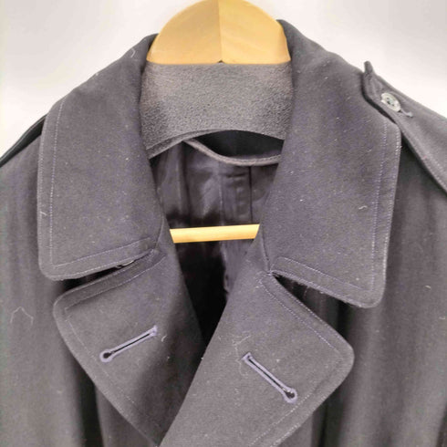 ユーエスネイビー U.S.NAVY NAVAL CLOTHING DEPOT 50s ダブルブレストトレンチコート メンズ