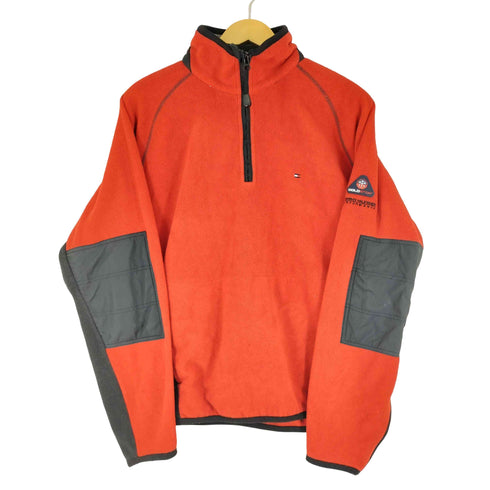 トミーヒルフィガー TOMMY HILFIGER ハーフジップフリース メンズ import:M