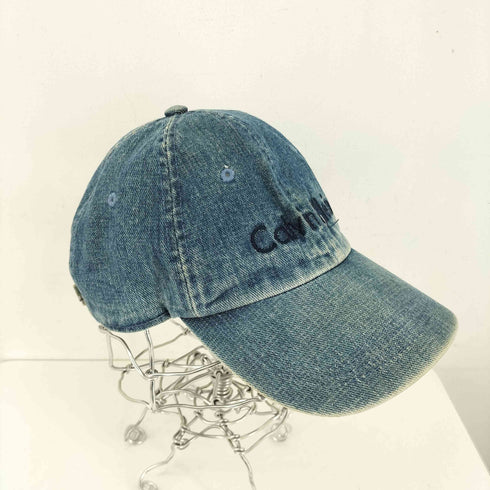 カルバンクライン CALVIN KLEIN フロント刺繍デニムキャップ メンズ ONE SIZE