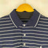 ポロゴルフラルフローレン POLO GOLF RALPH LAUREN スモールポニー刺繍 ボーダー柄 ポロシャツ メンズ import:M