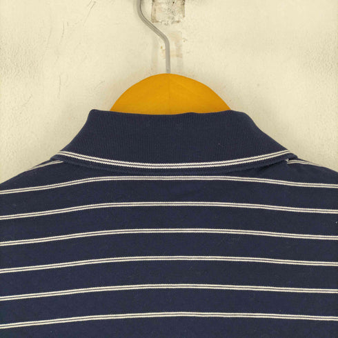 ポロゴルフラルフローレン POLO GOLF RALPH LAUREN スモールポニー刺繍 ボーダー柄 ポロシャツ メンズ import:M