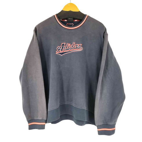 アディダス adidas 00S ロゴ刺繍 スウェット メンズ JPN:L