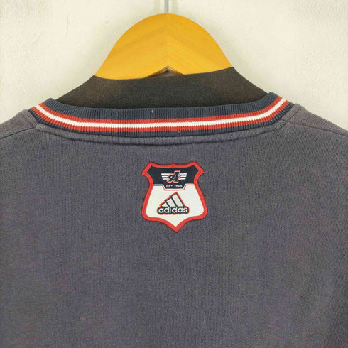 アディダス adidas 00S ロゴ刺繍 スウェット メンズ JPN:L