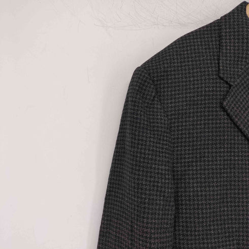 コルネリアーニ Corneliani 千鳥格子 2B シングル テーラード ジャケット HARLEYS メンズ 56