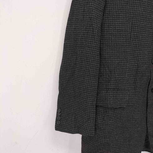 コルネリアーニ Corneliani 千鳥格子 2B シングル テーラード ジャケット HARLEYS メンズ 56