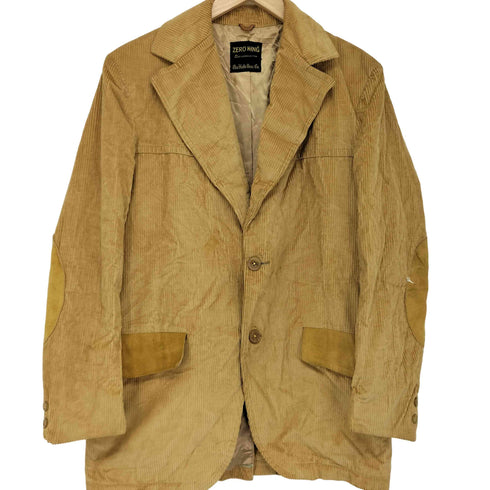 ZERO KING 太畝 コーデュロイ エルボーパッチ テーラードジャケット メンズ US:40