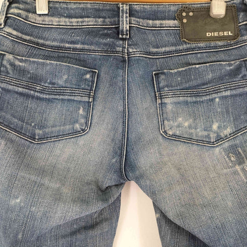 ディーゼル DIESEL WENGA スキニーダメージデニムパンツ メンズ 26/32