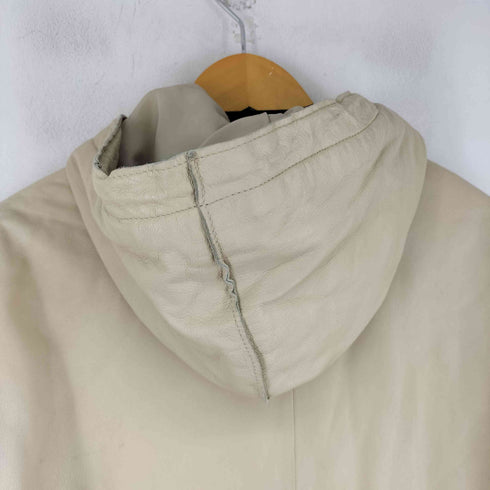 SINA KOBA ラムレザーフーデッドジャケット メンズ import:L