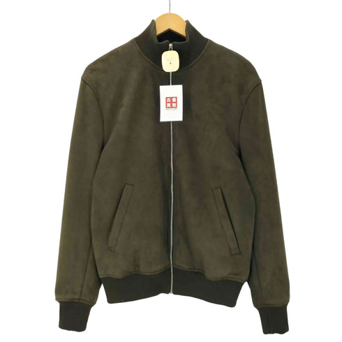 ザラ ZARA SUEDE BOMBER JACKET フェイクスエード ブルゾン ボンバー ジャケット メンズ import:S