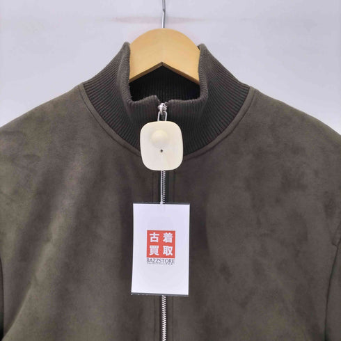 ザラ ZARA SUEDE BOMBER JACKET フェイクスエード ブルゾン ボンバー ジャケット メンズ import:S