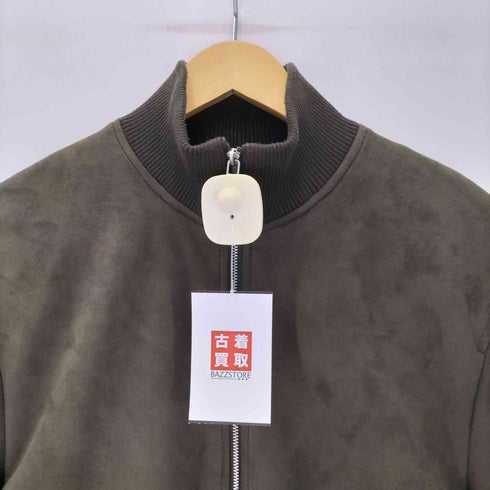 ザラ ZARA SUEDE BOMBER JACKET フェイクスエード ブルゾン ボンバー ジャケット メンズ import:S