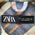 ザラ ZARA マドラスチェック ウール アクリル ポリ CPO シャツ ジャケット レディース import:S