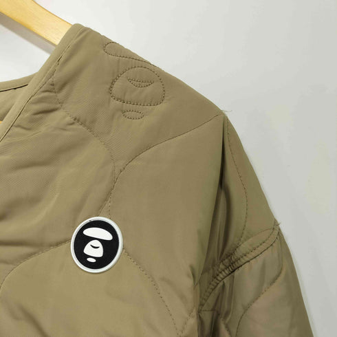エーエイプバイアベイシングエイプ AAPE BY A BATHING APE Moonface quilted jacket キルティングジャケット メンズ JPN:M