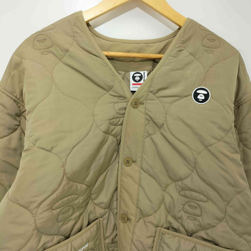 エーエイプバイアベイシングエイプ AAPE BY A BATHING APE Moonface quilted jacket キルティングジャケット メンズ JPN:M