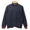 トミーヒルフィガー TOMMY HILFIGER ネックロゴプリント トリコロール コットンナイロン切替 裏起毛ジップアップジャケット メンズ import:M