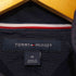 トミーヒルフィガー TOMMY HILFIGER ネックロゴプリント トリコロール コットンナイロン切替 裏起毛ジップアップジャケット メンズ import:M