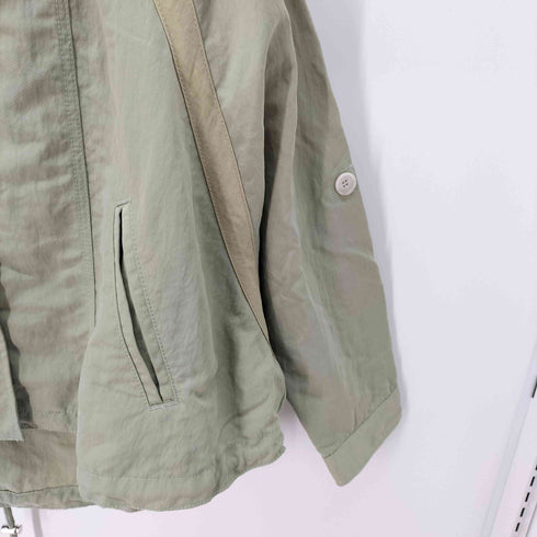 オードリーアンドジョンワッド Audrey and John Wad ヘビーナイロンフード付きショートブルゾン レディース FREE