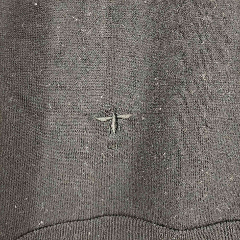 ディオール Dior D UNIFORME 刺繍ウールニット メンズ US:36